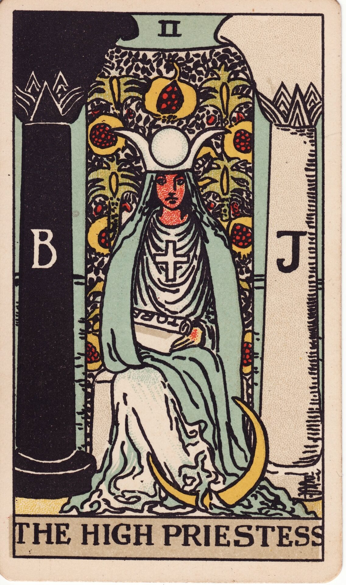 2-女祭司 THE HIGH PRIESTESS II